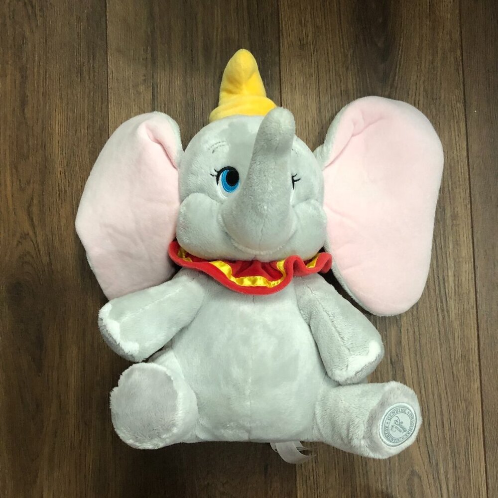 Disney Original Dumbo Beanbag Plush Plushie Soft Cute Pillow 15in